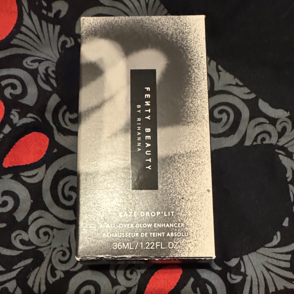 Fenty Beauty Eaze Drop Lit Glow Enhancer in Pink Pearl 1 NIB
